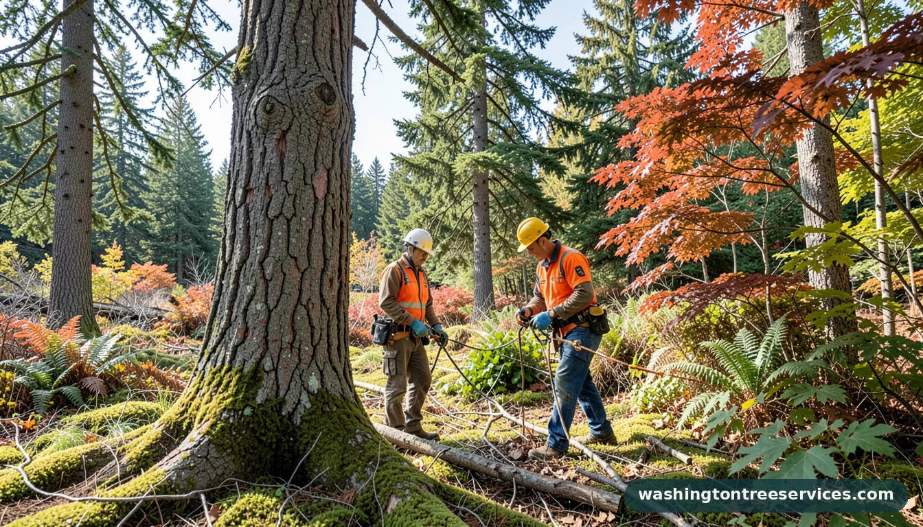tree service in seattle - tree service equipment and crew in Washington