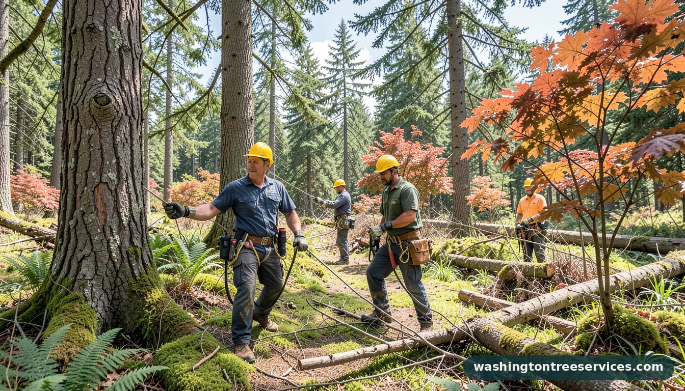 tree service kent wa - tree service equipment and crew in Washington