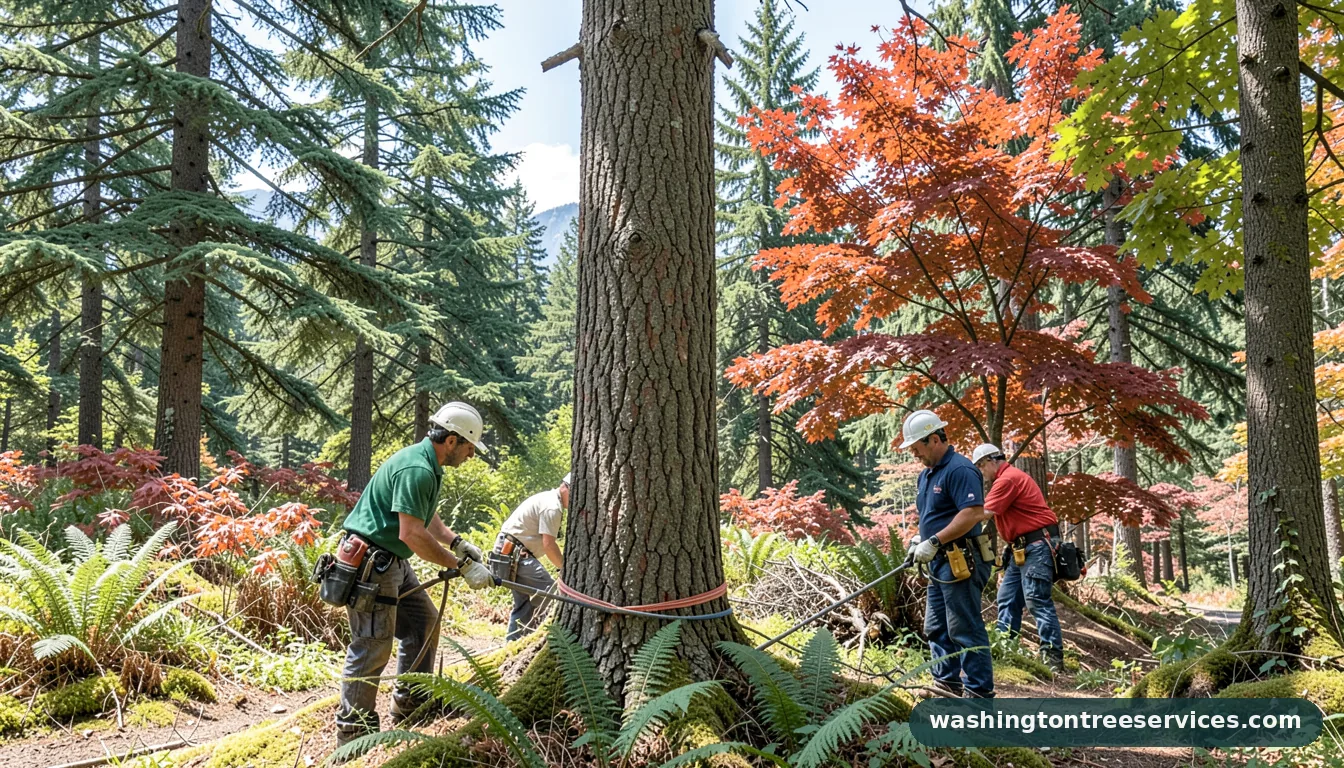 tree service kirkland wa - completed tree work by Washington Tree Services