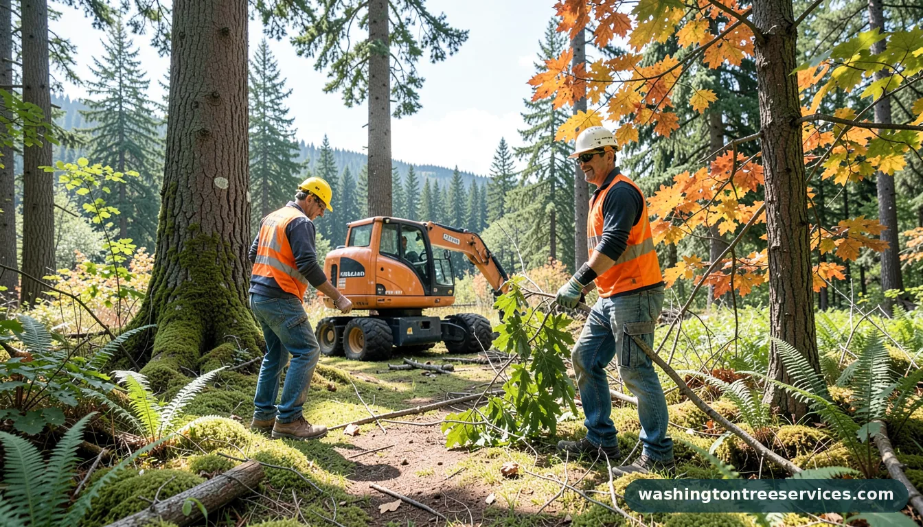 tree service kirkland - certified arborists at work in Washington