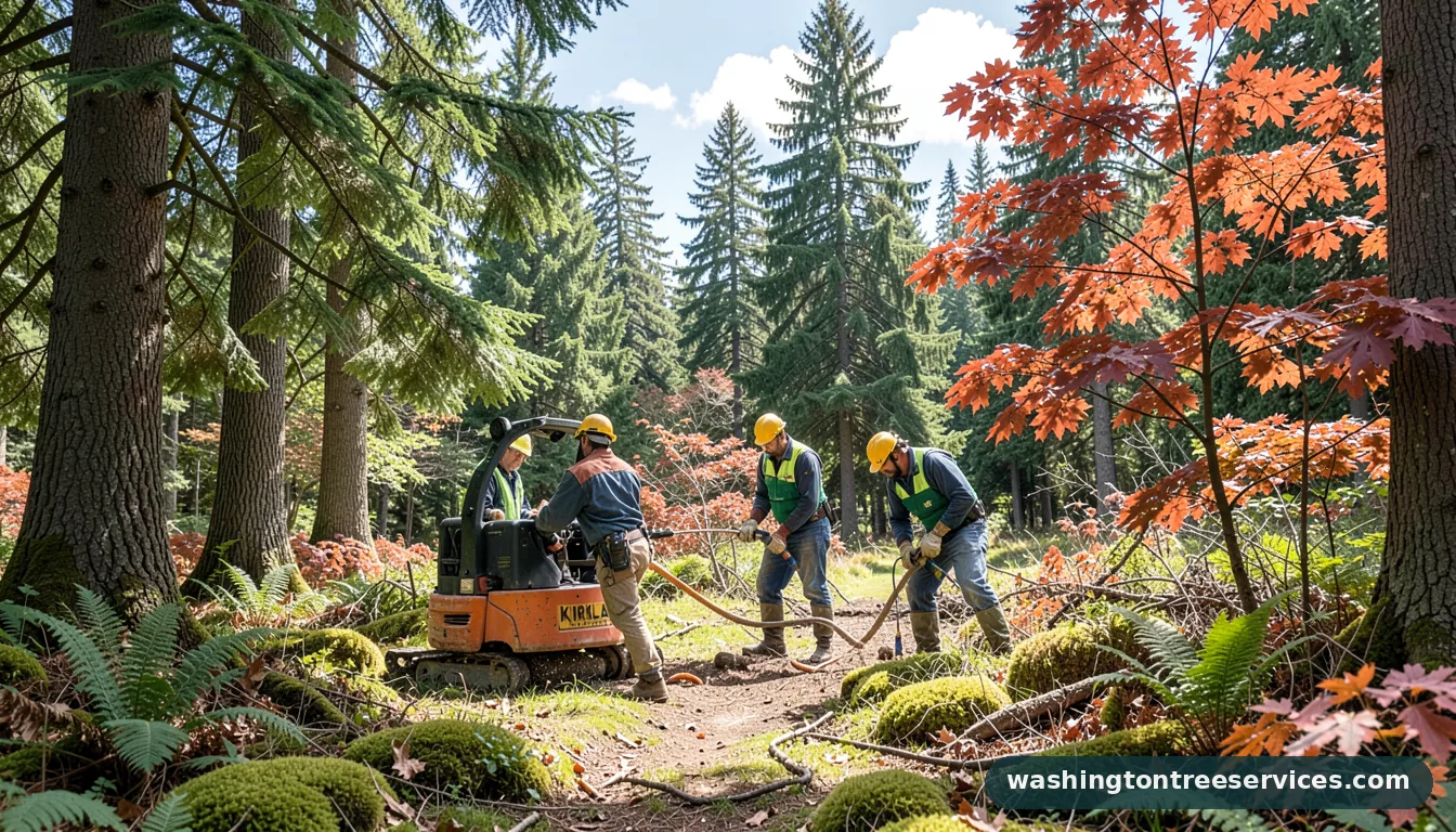 tree service kirkland - completed tree work by Washington Tree Services