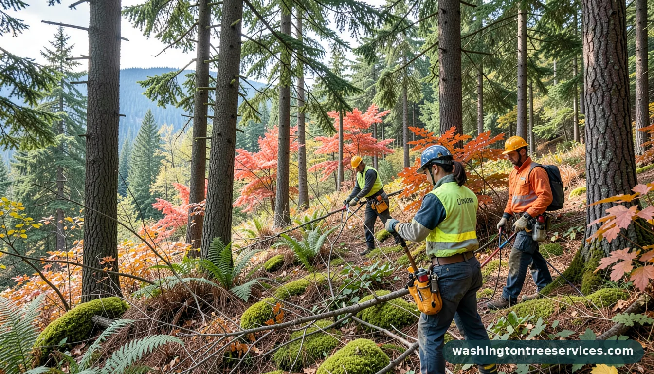tree service lynnwood wa - completed tree work by Washington Tree Services