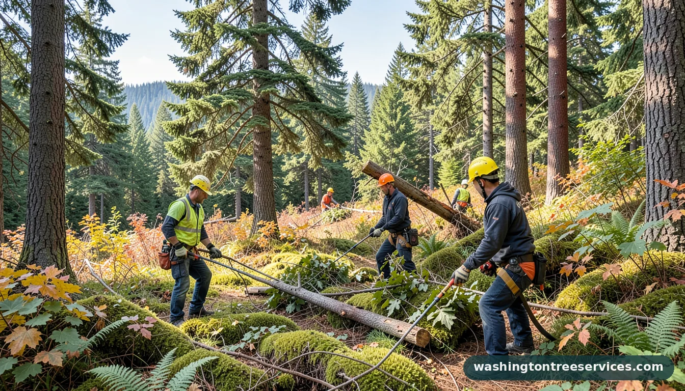 Certified arborists handling tree service maple valley in Washington tree service maple valley - certified arborists at work in Washington