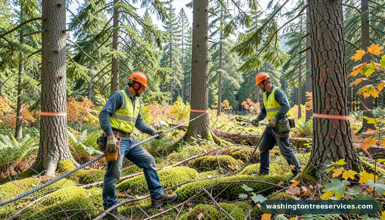 Professional equipment for tree service maple valley in Washington tree service maple valley - tree service equipment and crew in Washington