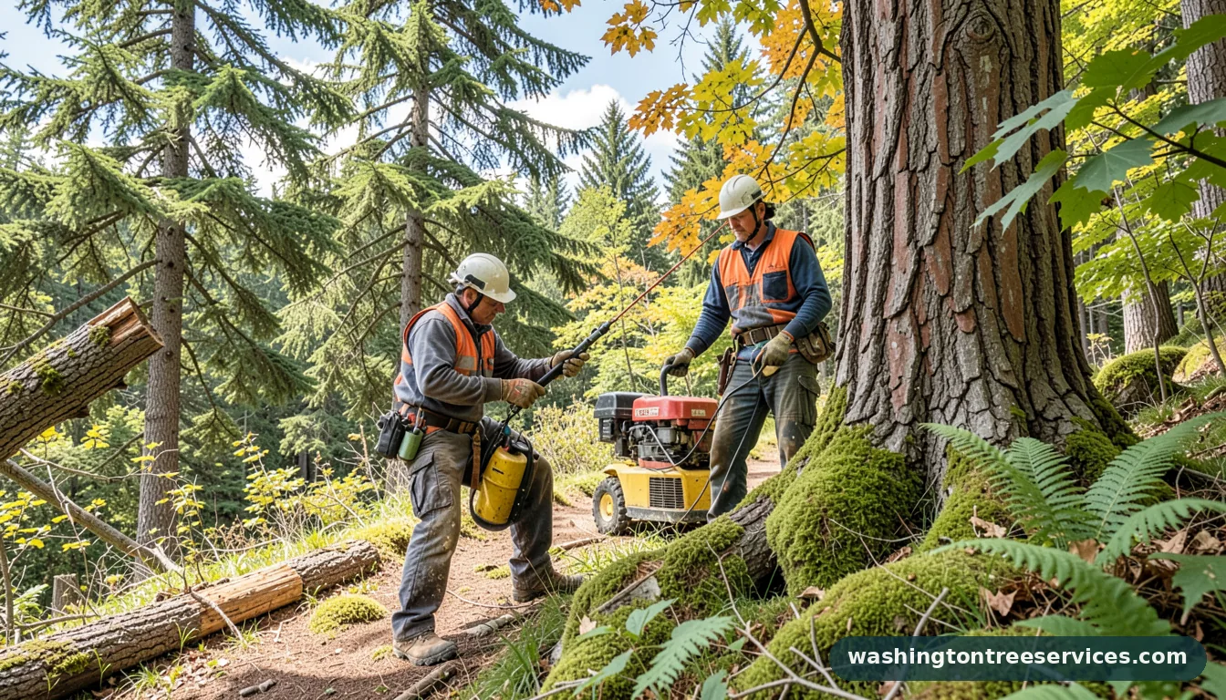 tree service marysville wa - certified arborists at work in Washington