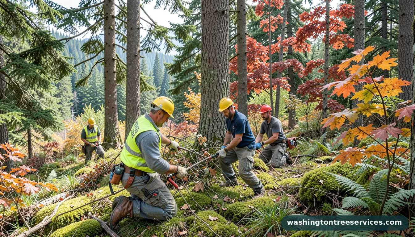 tree service marysville - certified arborists at work in Washington