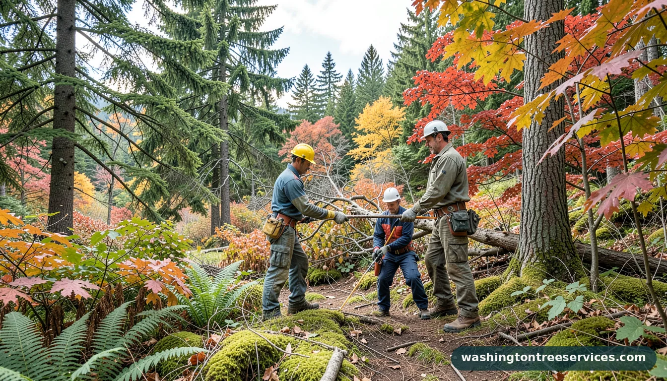 tree service monroe wa - certified arborists at work in Washington