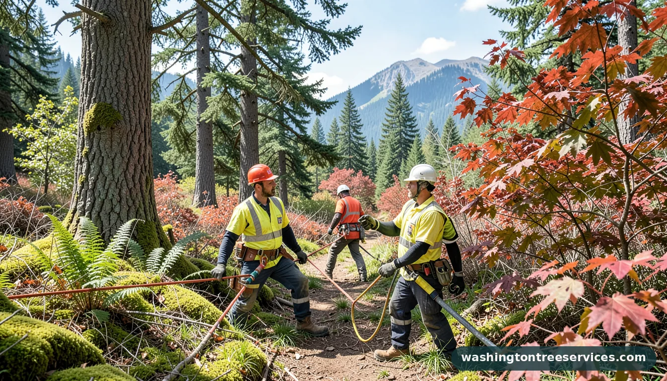 tree service monroe wa - tree service equipment and crew in Washington