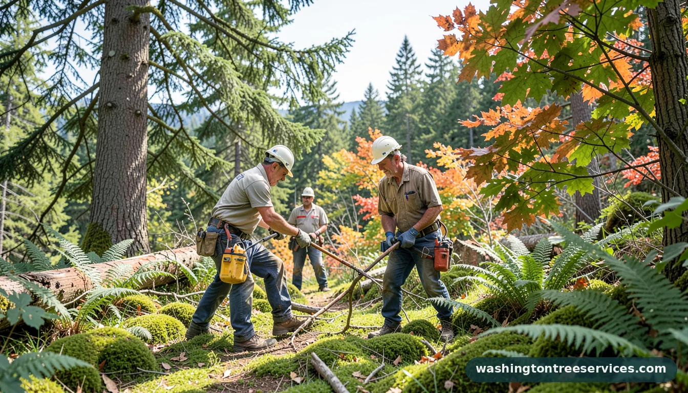 tree service near me prices - tree service equipment and crew in Washington