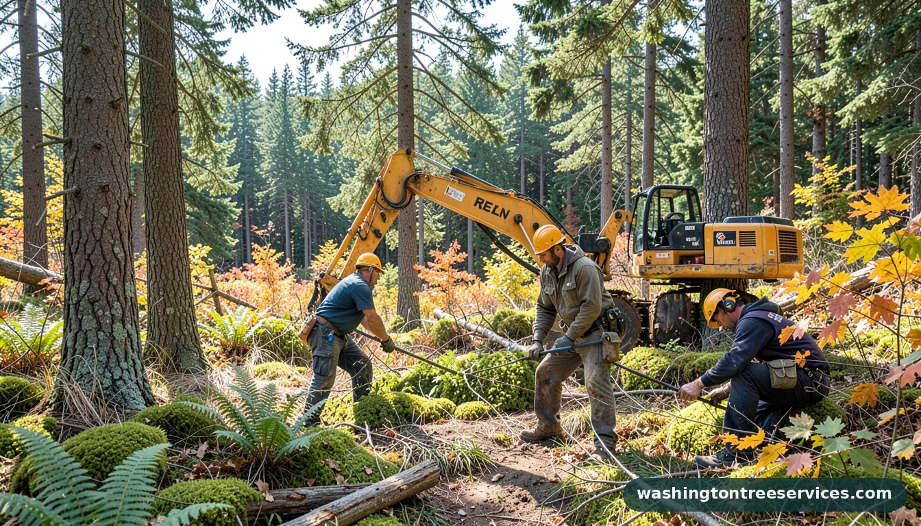 tree service renton wa - certified arborists at work in Washington