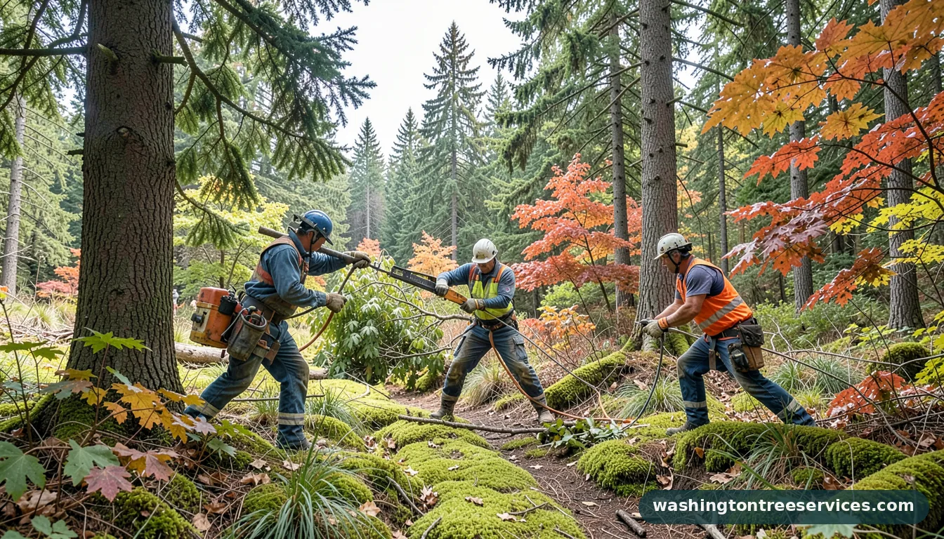 tree service sammamish - certified arborists at work in Washington