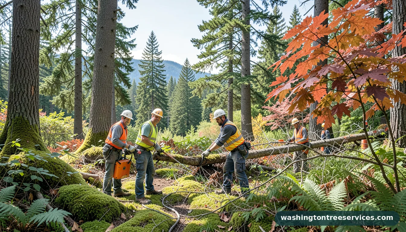 tree service seattle wa - professional tree service in Washington