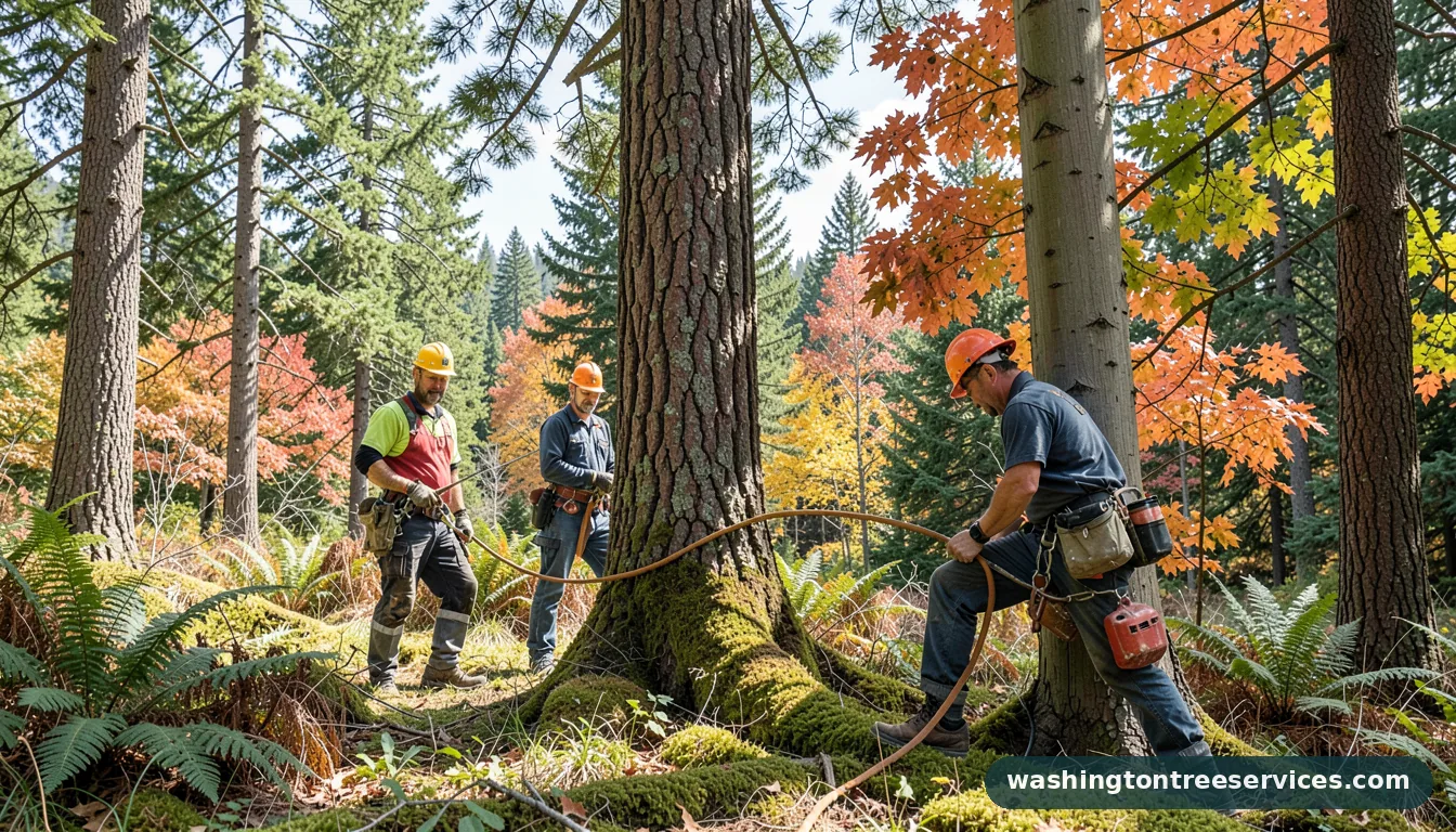 Certified arborists handling tree service shelton wa in Washington tree service shelton wa - certified arborists at work in Washington