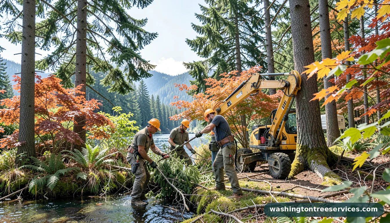 Certified arborists handling tree service shoreline wa in Washington tree service shoreline wa - certified arborists at work in Washington
