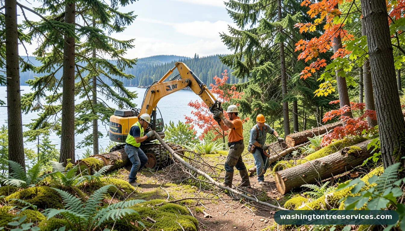 Completed tree service shoreline wa project by Washington Tree Services tree service shoreline wa - completed tree work by Washington Tree Services