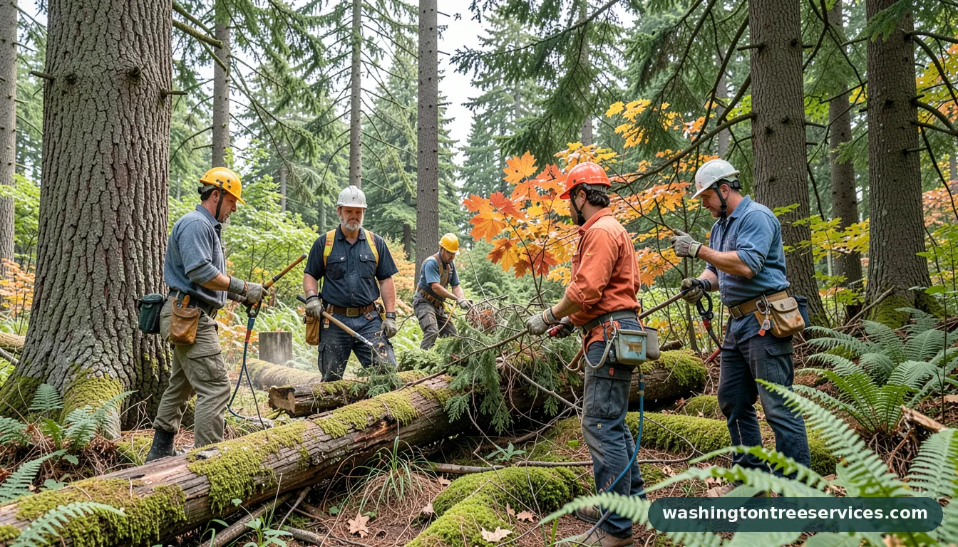 Certified arborists handling tree service snohomish wa in Washington tree service snohomish wa - certified arborists at work in Washington
