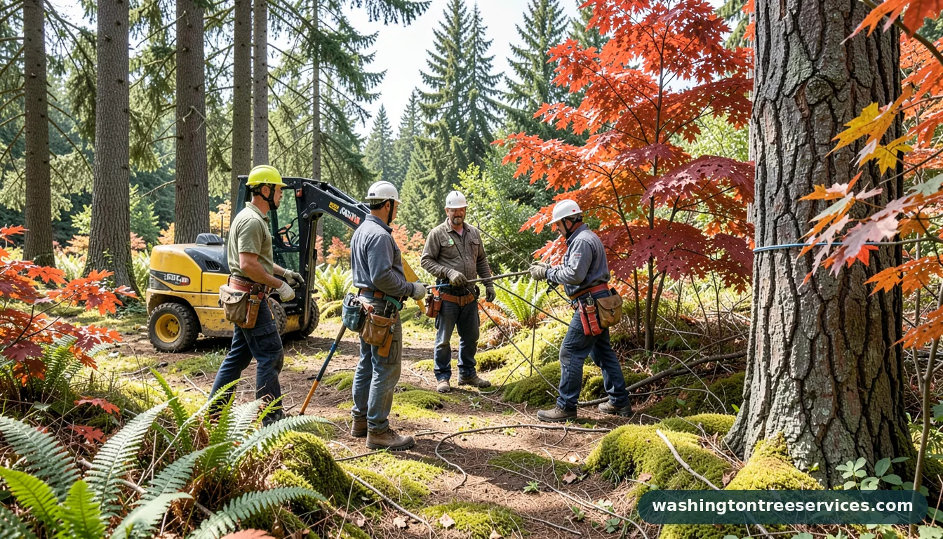 Professional equipment for tree service snohomish wa in Washington tree service snohomish wa - tree service equipment and crew in Washington