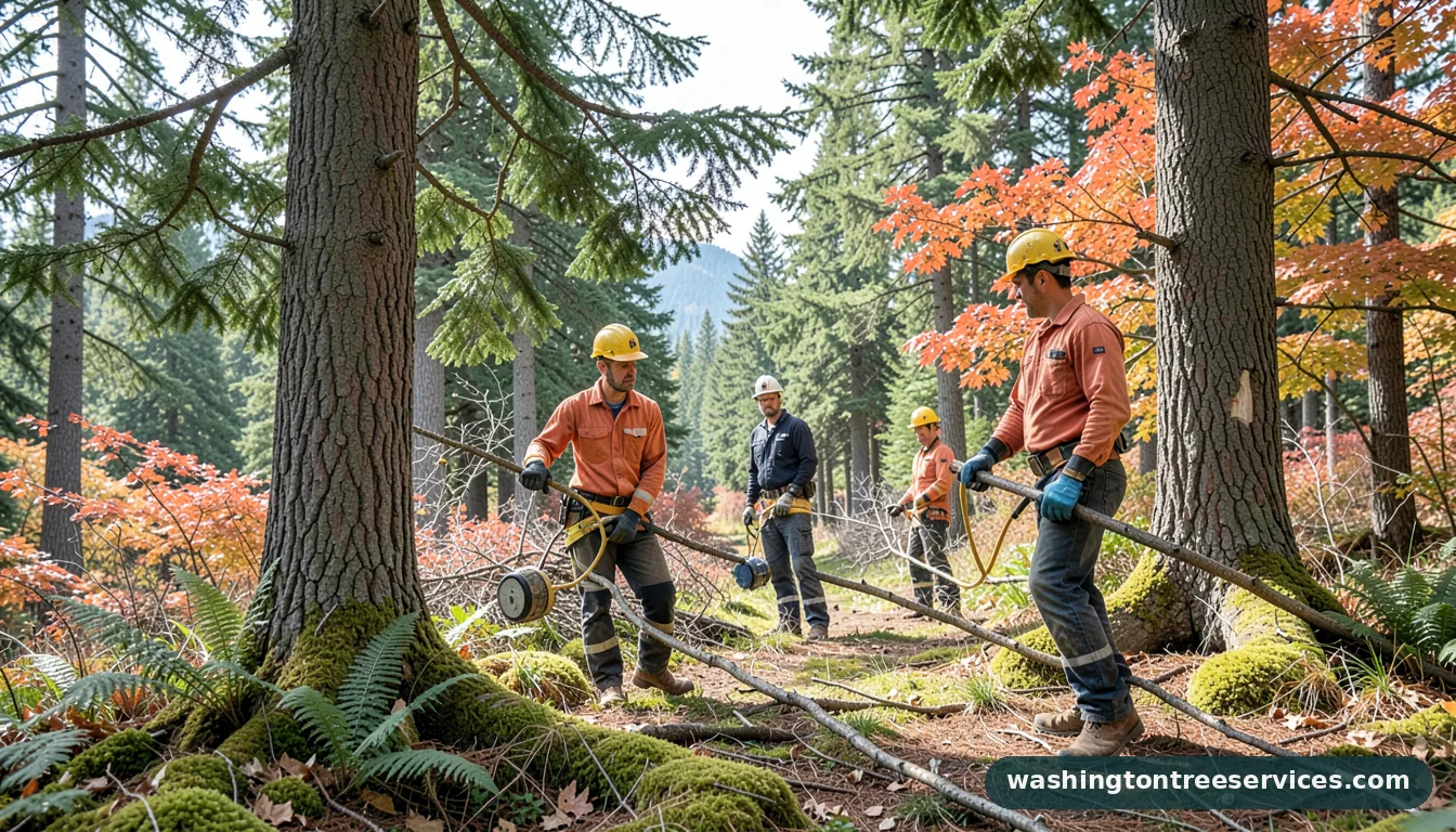 Professional equipment for tree service snohomish in Washington tree service snohomish - tree service equipment and crew in Washington