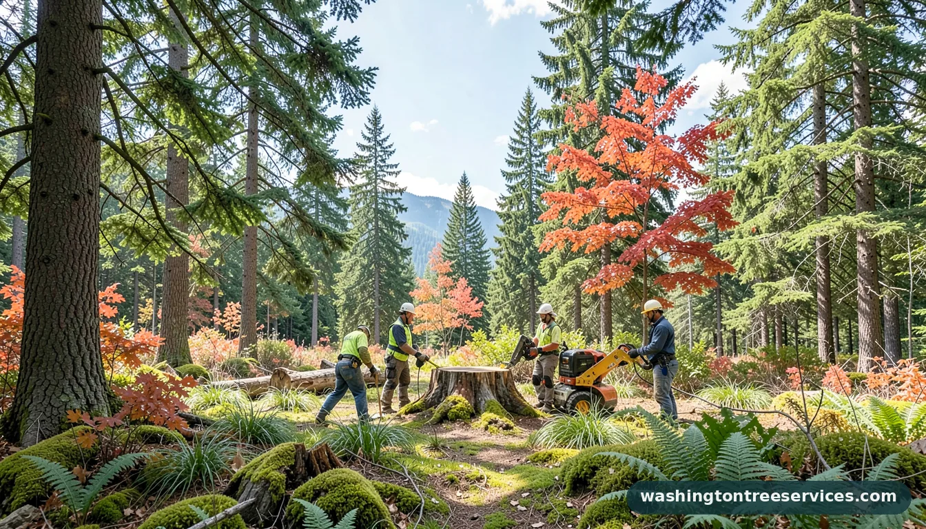 tree stump remover rental - professional tree service in Washington