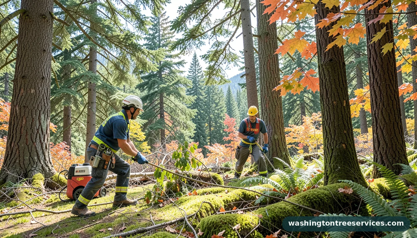 Professional equipment for tree trimming companies near me in Washington tree trimming companies near me - tree service equipment and crew in Washington