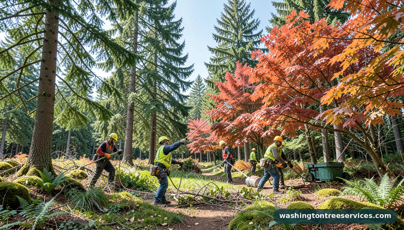 tree trimming des moines - professional tree service in Washington