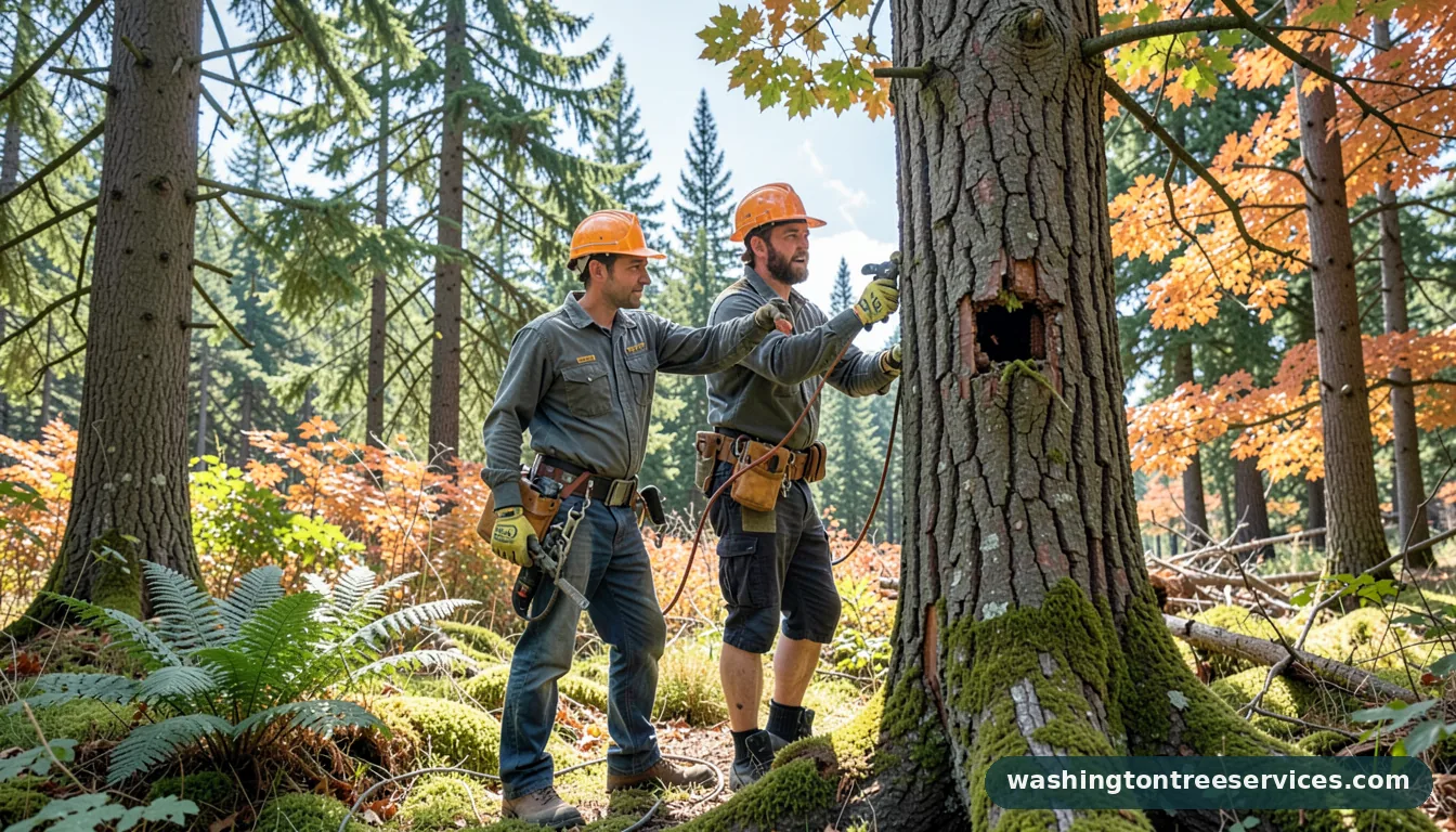 Professional equipment for tree trimming everett wa in Washington tree trimming everett wa - tree service equipment and crew in Washington