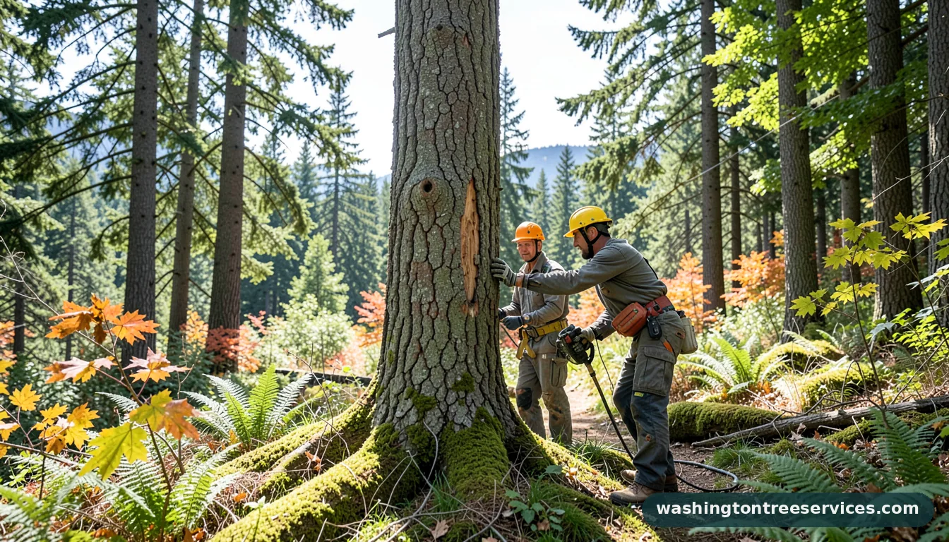 Certified arborists handling tree trimming marysville wa in Washington tree trimming marysville wa - certified arborists at work in Washington