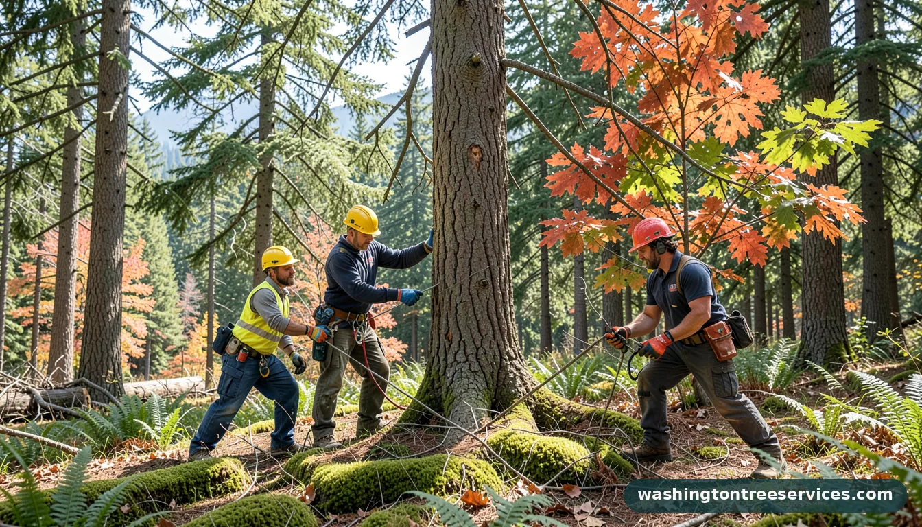 Professional equipment for tree trimming near me in Washington tree trimming near me - tree service equipment and crew in Washington