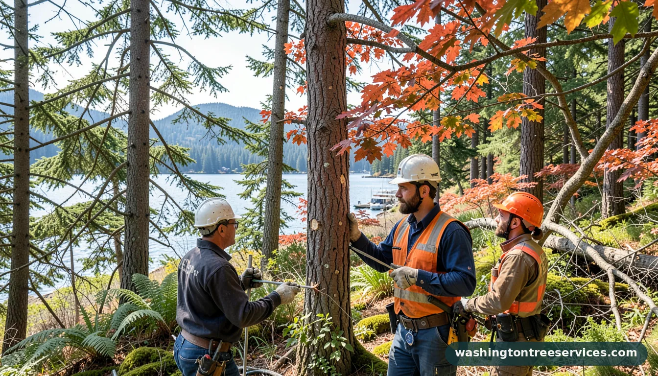 Professional equipment for tree trimming oak harbor wa in Washington tree trimming oak harbor wa - tree service equipment and crew in Washington