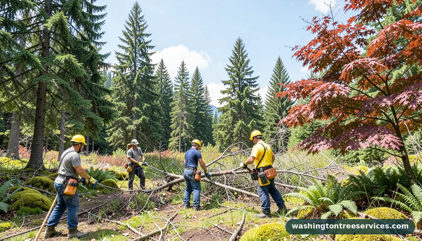 tree trimming puyallup - professional tree service in Washington