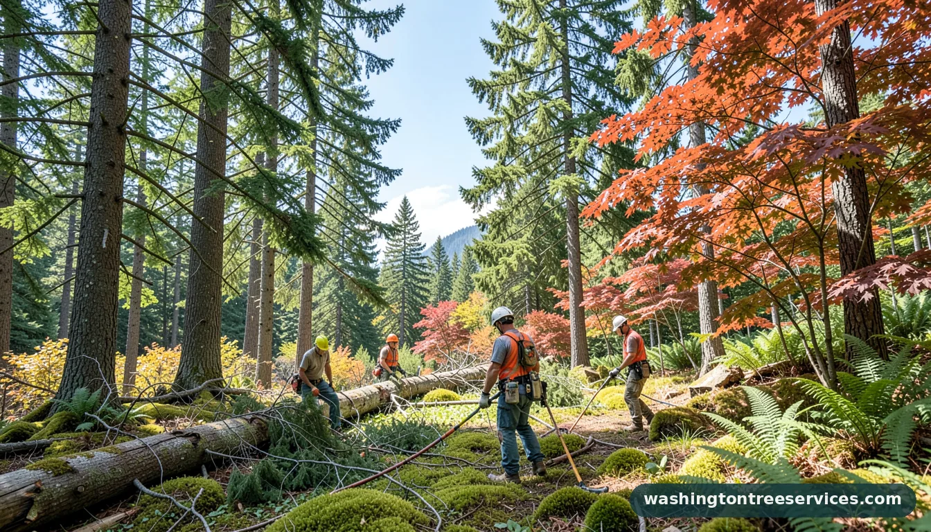 tree trimming seattle wa - professional tree service in Washington