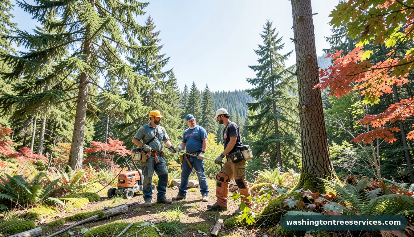 tree trimming services seattle - professional tree service in Washington