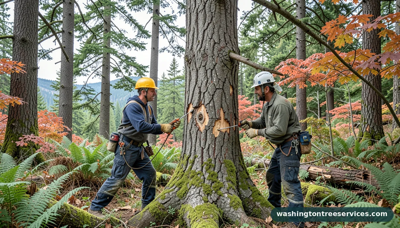 Completed tree trimming tacoma project by Washington Tree Services tree trimming tacoma - completed tree work by Washington Tree Services