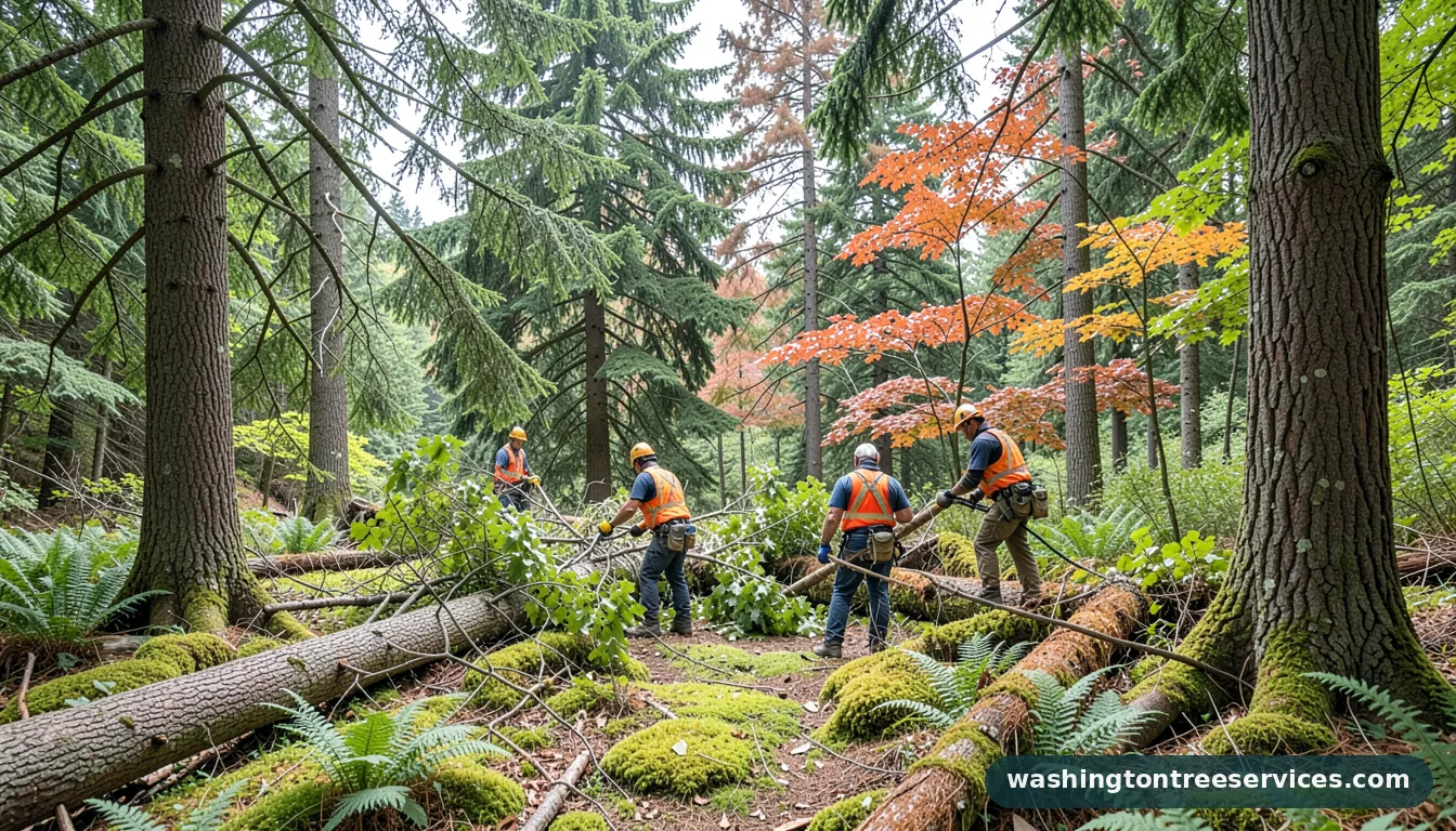 trees down seattle - professional tree service in Washington