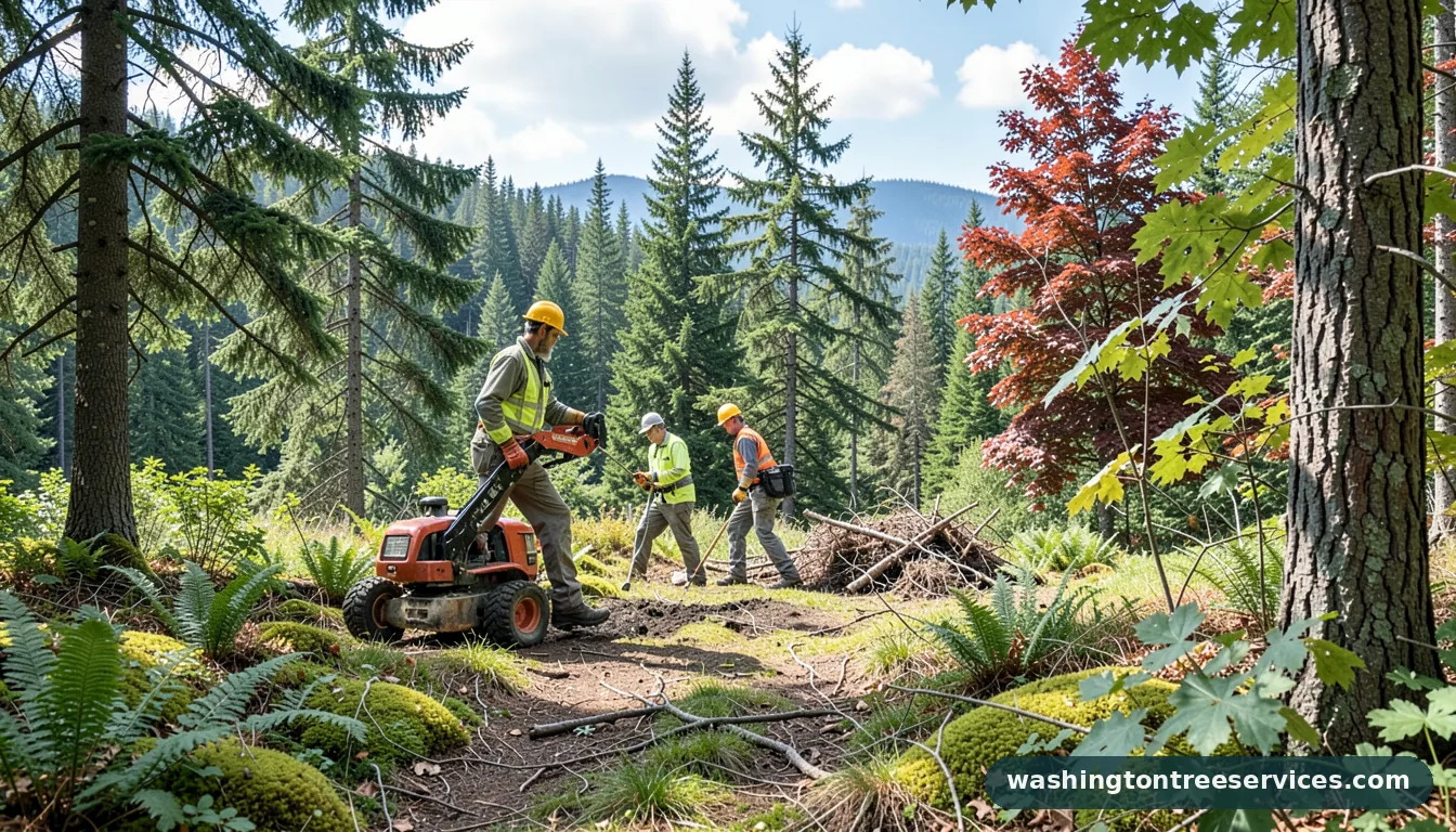 trees llc com - tree service equipment and crew in Washington