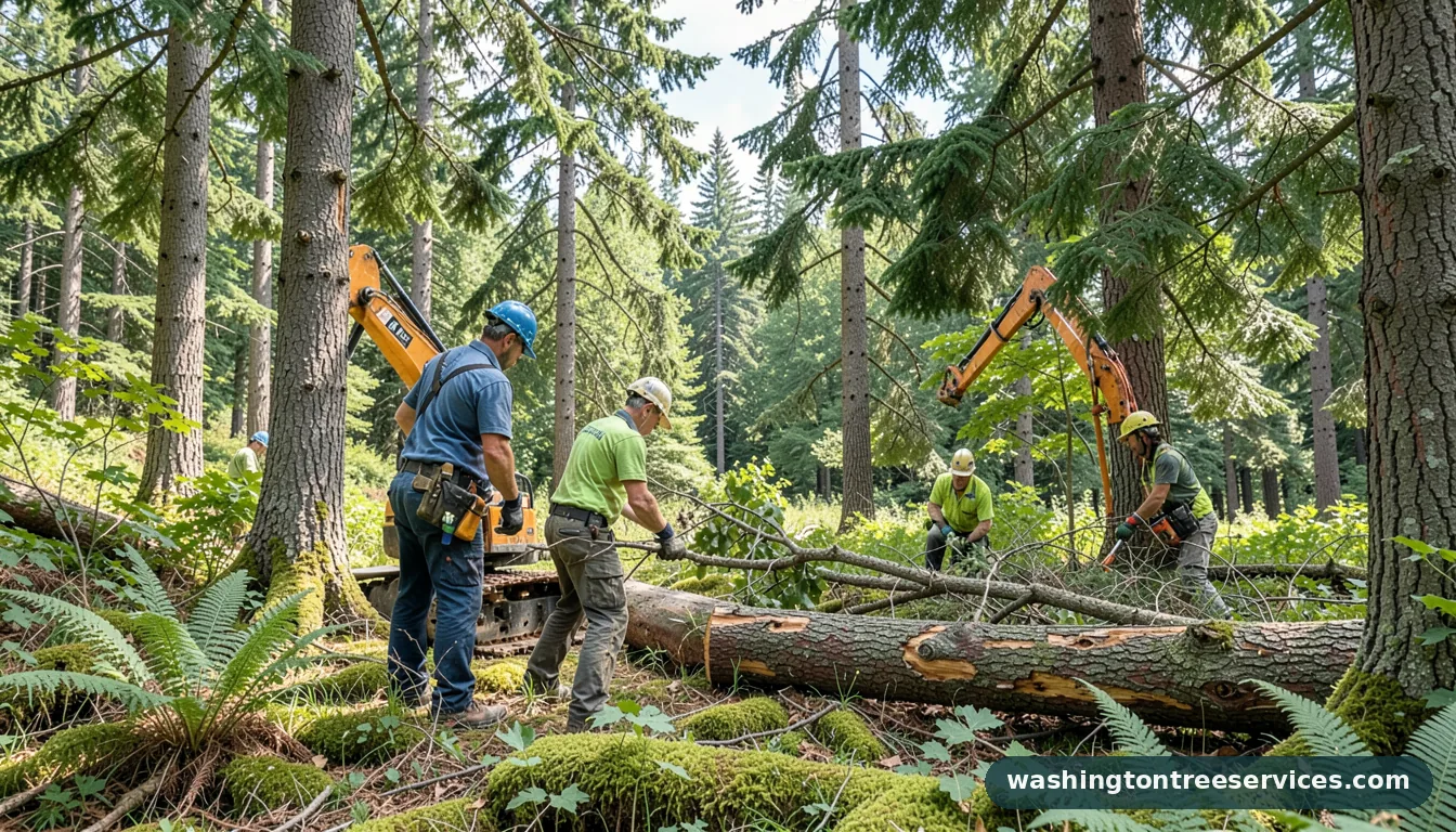 trees llc com - completed tree work by Washington Tree Services