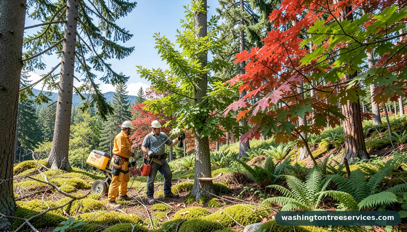 trim the tree - professional tree service in Washington