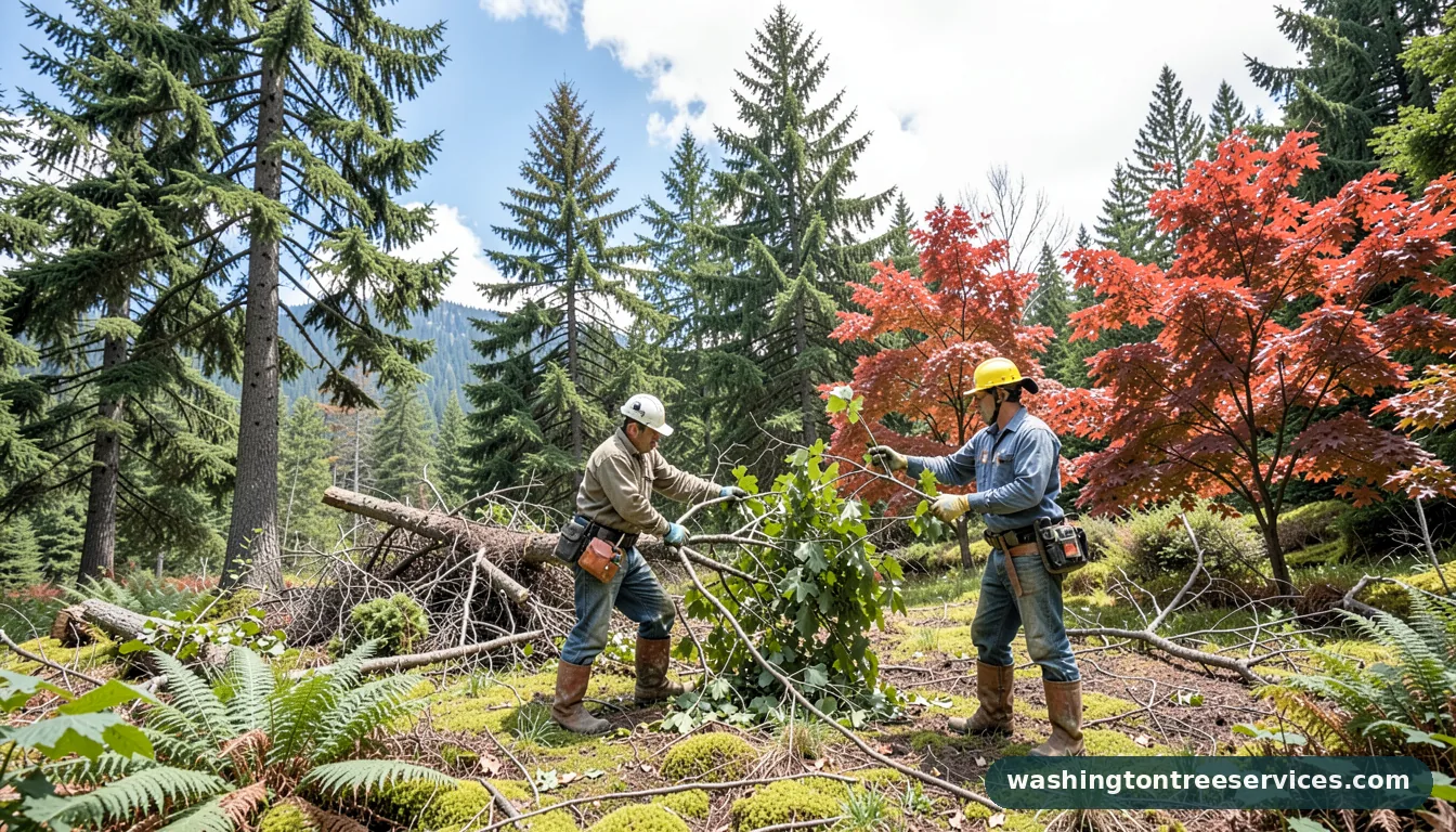trimming tree branches in Washington | Washington Tree Services trimming tree branches - professional tree service in Washington