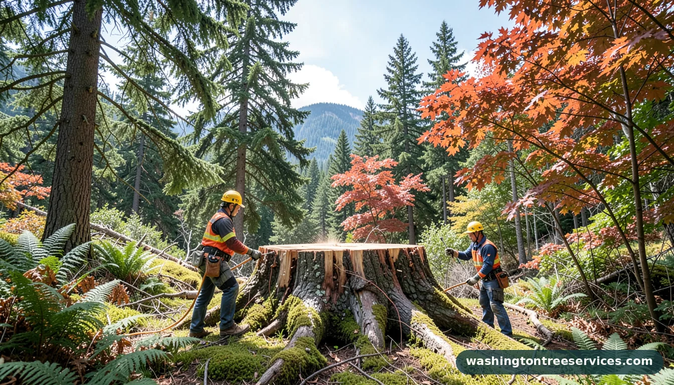 uproot tree stump in Washington | Washington Tree Services uproot tree stump - professional tree service in Washington