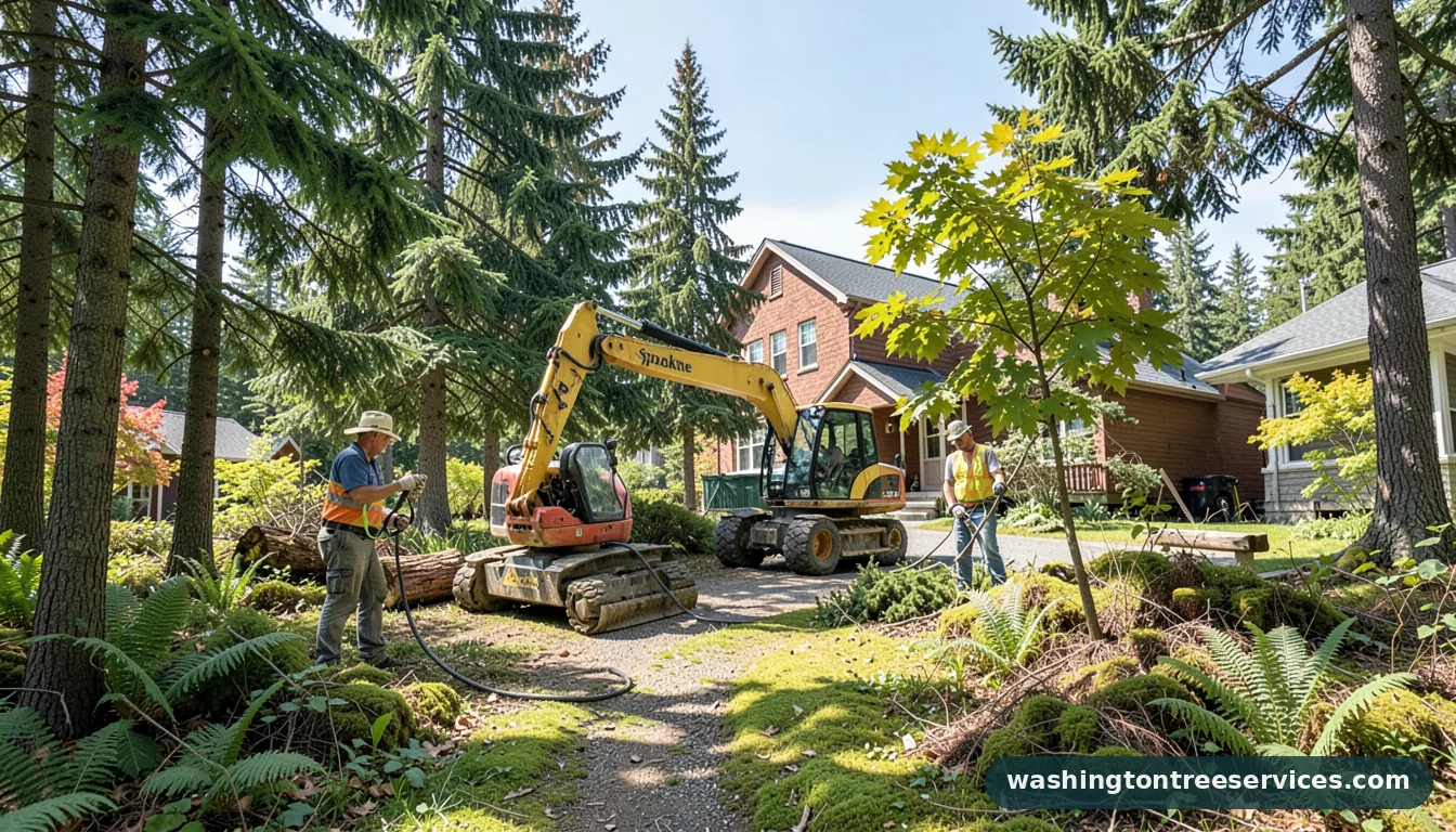 urban forestry spokane - completed tree work by Washington Tree Services