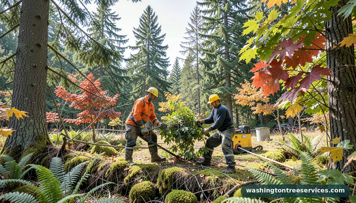 Certified arborists handling washington tree care in Washington washington tree care - certified arborists at work in Washington