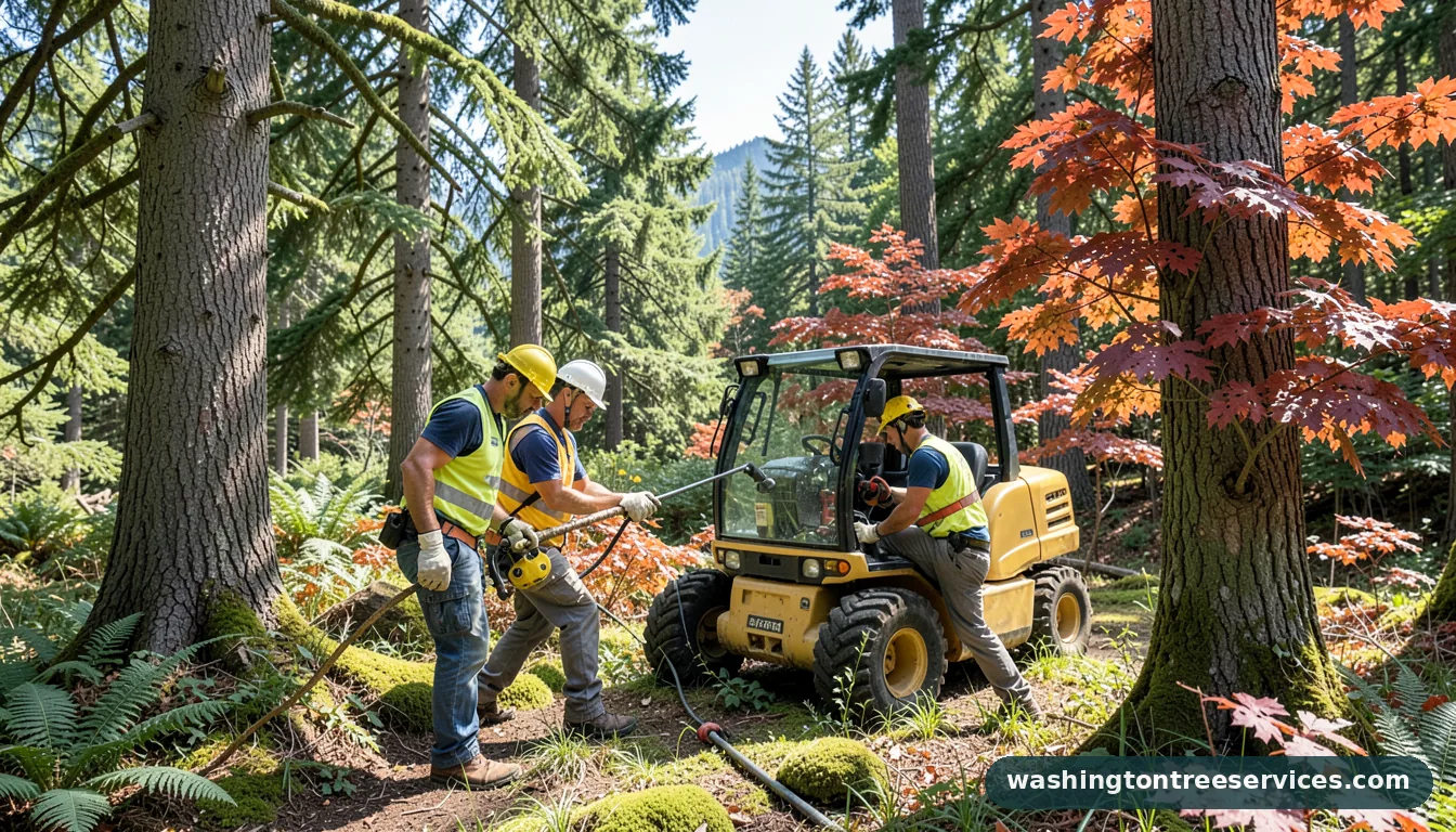 Completed washington tree service seattle project by Washington Tree Services washington tree service seattle - completed tree work by Washington Tree Services