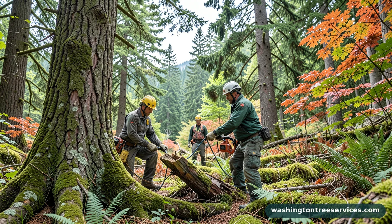 Certified arborists handling washington tree service in Washington washington tree service - certified arborists at work in Washington