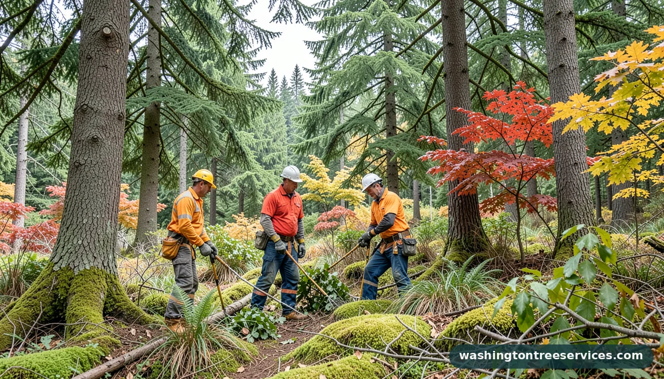 Professional equipment for washington tree service in Washington washington tree service - tree service equipment and crew in Washington
