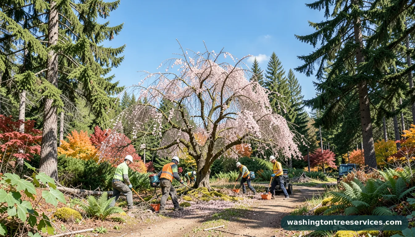 weeping cherry tree maintenance in Washington | Washington Tree Services weeping cherry tree maintenance - professional tree service in Washington