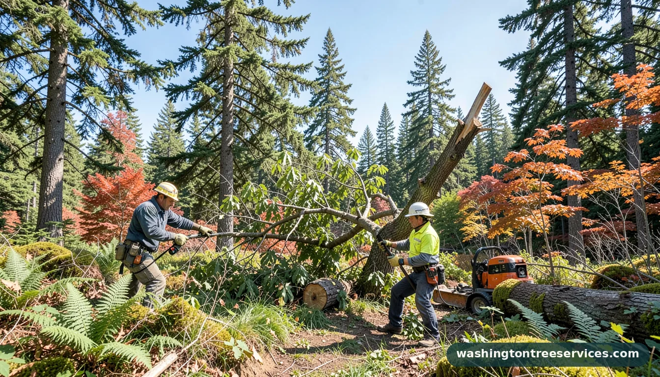 what is the average cost to trim a large tree - professional tree service in Washington
