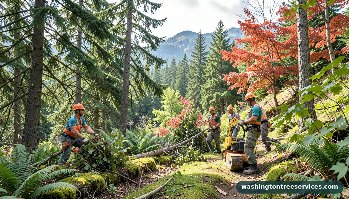 Completed what is tree maintenance project by Washington Tree Services what is tree maintenance - completed tree work by Washington Tree Services