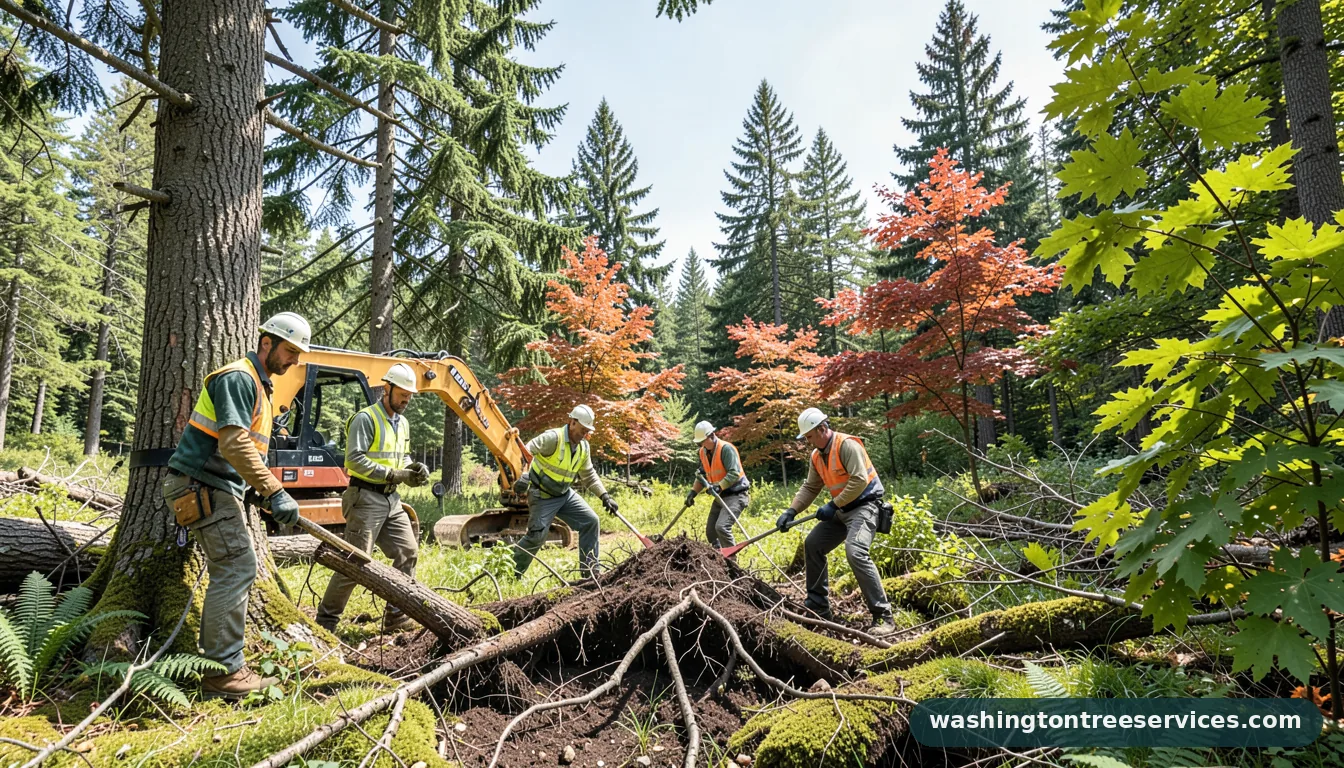 what kills tree roots quickly - professional tree service in Washington