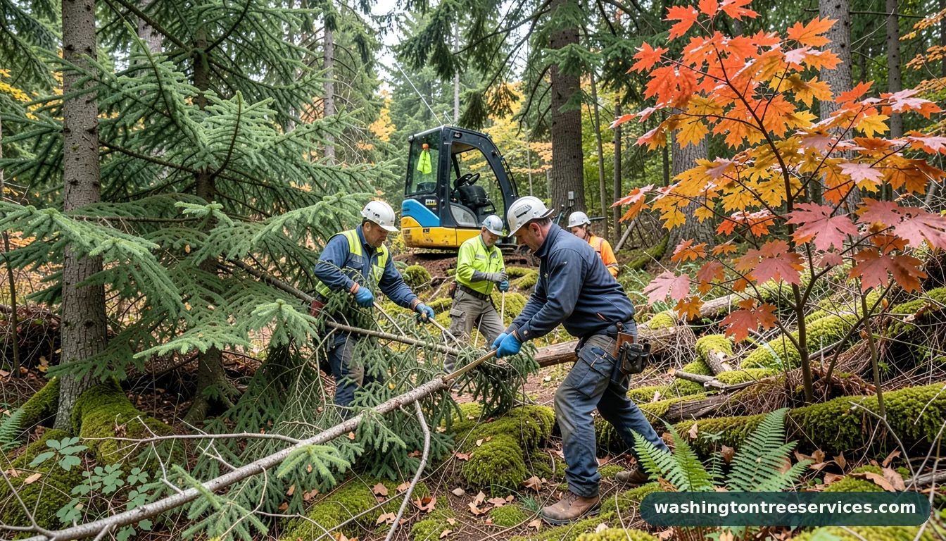 what time of year should trees be pruned - certified arborists at work in Washington