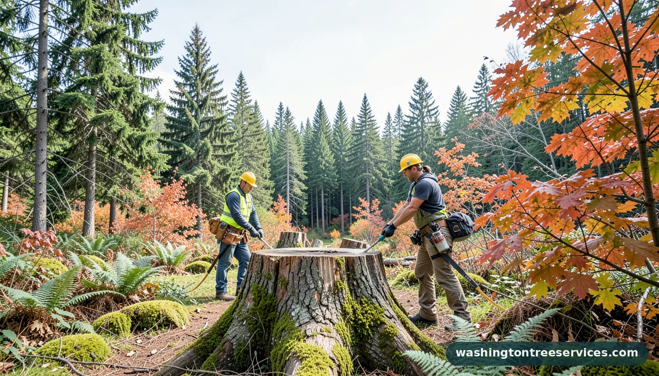 what to do with tree stump in yard in Washington | Washington Tree Services what to do with tree stump in yard - professional tree service in Washington